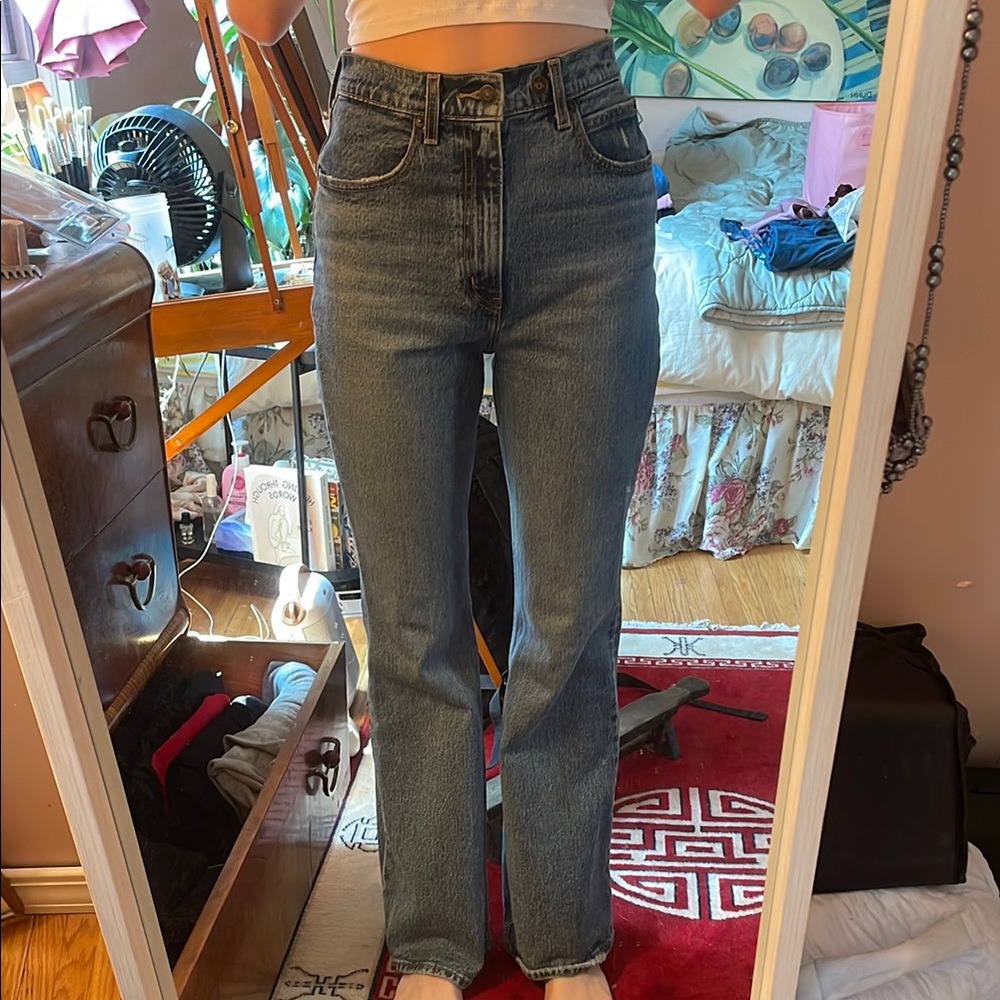 Levi's 70s flare jeans